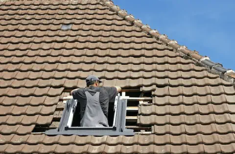 Pose de velux - Saussey